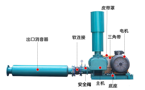 羅茨風(fēng)機結(jié)構(gòu)介紹